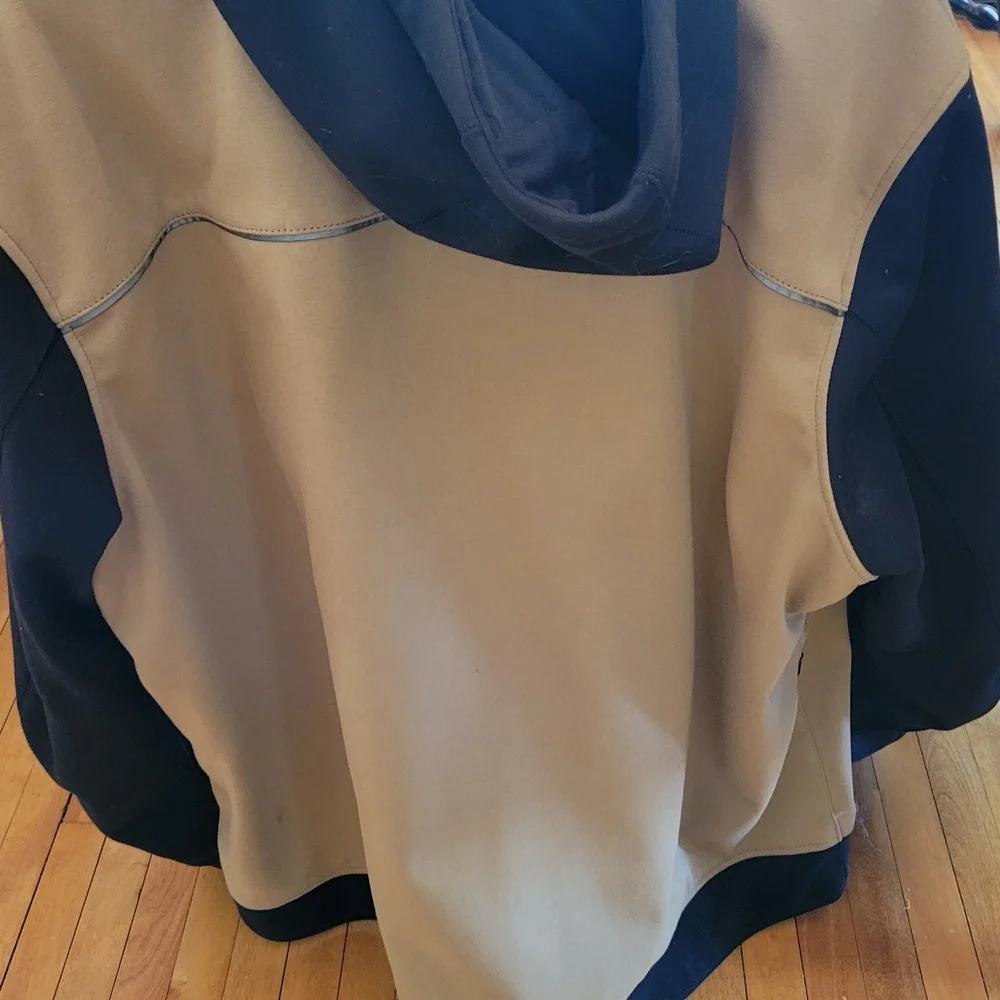 Harley-Davidson Men's Black and Tan Bomber Jacket - Picture 3 of 5